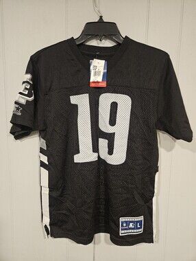 Birmingham Iron AAF Football Youth Boys Large 12-14 Starter Jersey #19 NWT